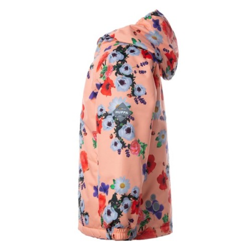 Куртка дитяча Huppa ALEXIS 18160010 кораловий з принтом 98 (4741468878010)