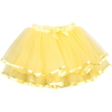 Спідниця дитяча Breeze фатинова багатошарова (7362-140G-yellow)