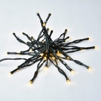 Гірлянда YES! Fun Вулична 70 LED Тепло-біла 4.9 м Статична Таймер На батарейках (975062)