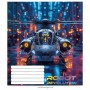 Зошит Школярик Robot Revolution 24 аркуша лінія (024-3522L)