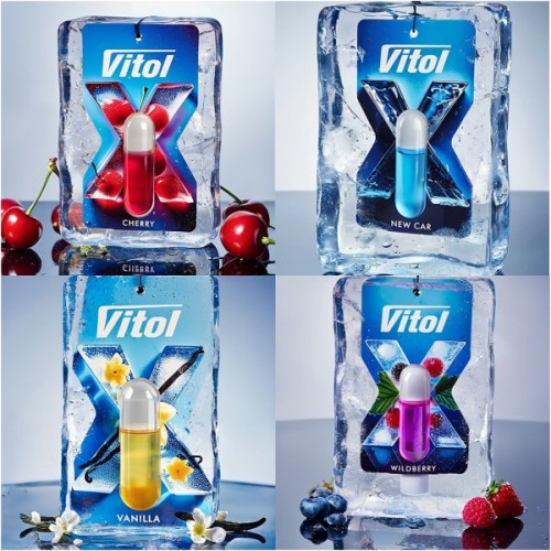 Ароматизатор для автомобіля VITOL X-Fresh Cherry (VF01)
