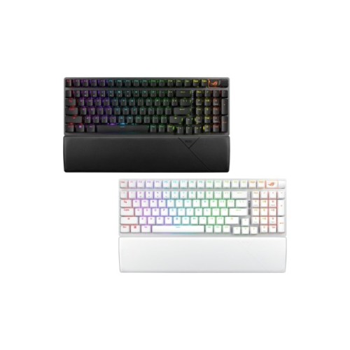 Клавіатура ASUS ROG Strix Scope II X NX Snow V2 ABS USB UA Black (90MP037A-BKMA00)