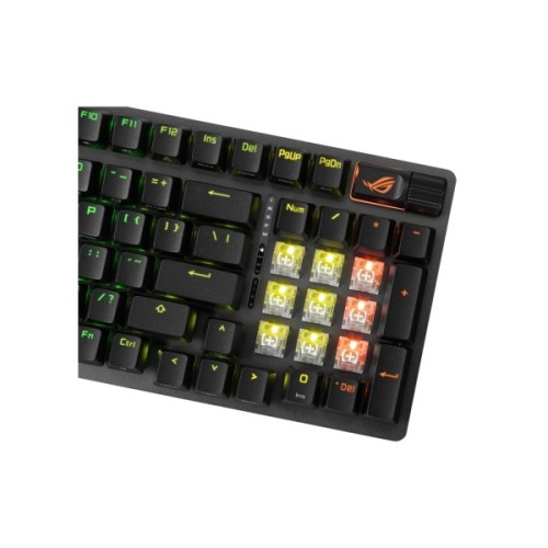 Клавіатура ASUS ROG Strix Scope II X NX Snow V2 ABS USB UA Black (90MP037A-BKMA00)