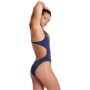 Купальник Arena Team Swimsuit Swim Tech Solid 004763-750 темно-синій 38 (3468336642818)