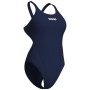 Купальник Arena Team Swimsuit Swim Tech Solid 004763-750 темно-синій 38 (3468336642818)
