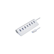 Концентратор Voltronic USB 3.0 to 7xUSB 0.2m aluminum (YT-3HA7/2TB)