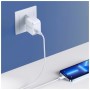 Зарядний пристрій Choetech USB-C PD45W QC3.0/PPS GaN (PD8007-EU-WH)