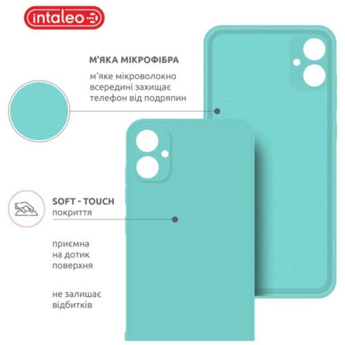 Чохол до мобільного телефона Intaleo SoftShell Samsung Galaxy A05 Mint (1283126590436)