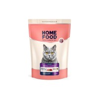 Сухий корм для кішок Home Food For British and Scottish breeds/for large breeds з індичкою та качкою 1.6 кг (4820235021177)