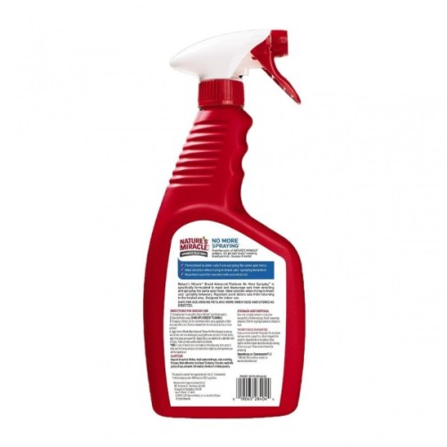 Спрей для тварин 8in1 Nature's Miracle для котів від повторних міток 709 мл (18065057815)