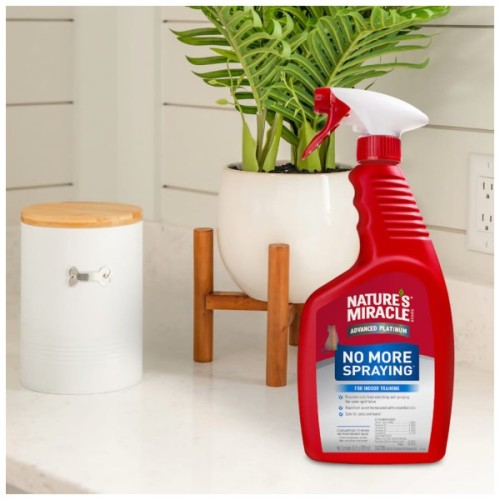 Спрей для тварин 8in1 Nature's Miracle для котів від повторних міток 709 мл (18065057815)
