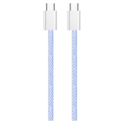 Дата кабель USB-C to USB-C 1.0m 60W 3.0А purple ColorWay (CW-CBPDCC061-PU)