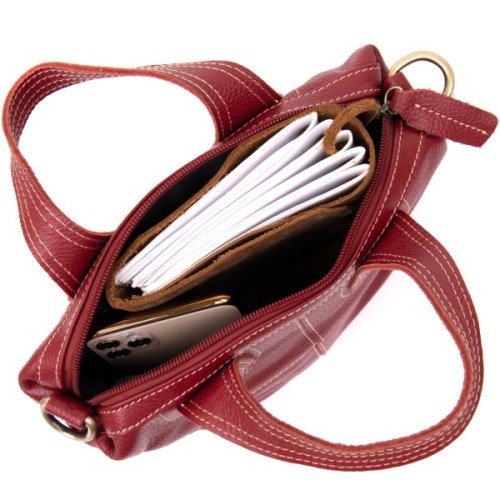 Сумка Vintage Червона (20405)