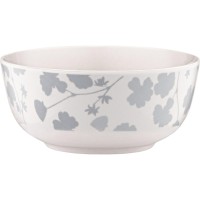 Салатник Ardesto Capri 510мл, 13.8см, порцеляна, біло-блакитний (AR0414CWB)