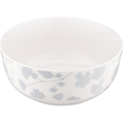 Салатник Ardesto Capri 510мл, 13.8см, порцеляна, біло-блакитний (AR0414CWB)