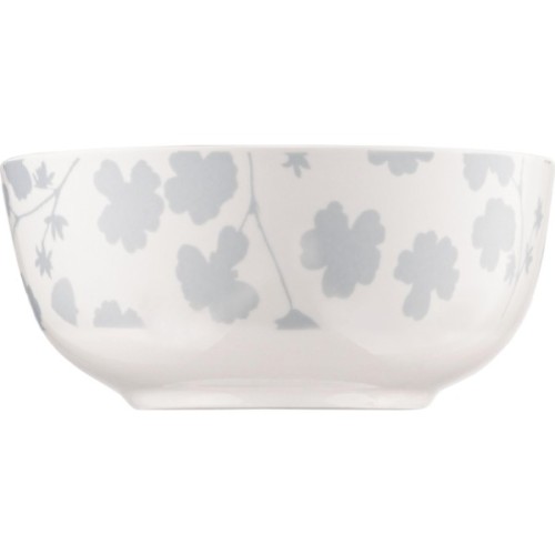 Салатник Ardesto Capri 510мл, 13.8см, порцеляна, біло-блакитний (AR0414CWB)