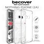 Чохол до мобільного телефона BeCover Anti-Shock Nothing Phone (2a) Clear (711793)