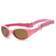 Дитячі сонцезахисні окуляри Koolsun Flex 3-6 років, рожевий (KS-FLPS003)