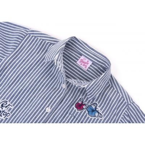 Сорочка дитяча Breeze з аплікацією (G-240-128G-gray)