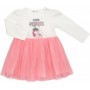 Плаття дитяче Breeze з фатиновою спідницею з однорогом (16814-86G-pink)