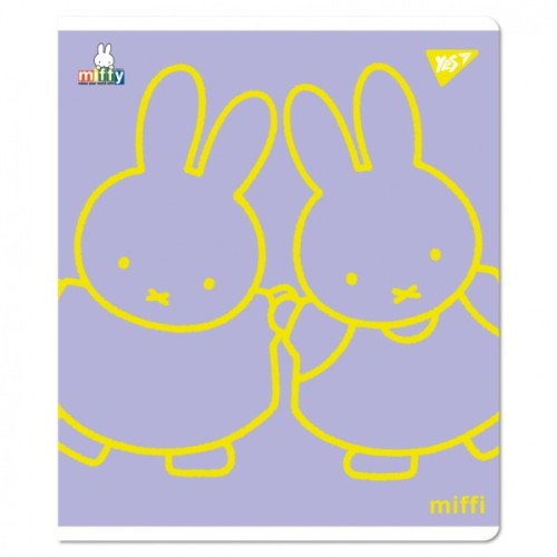 Зошит Yes Miffy А5 12 аркушів клітинка (767494)