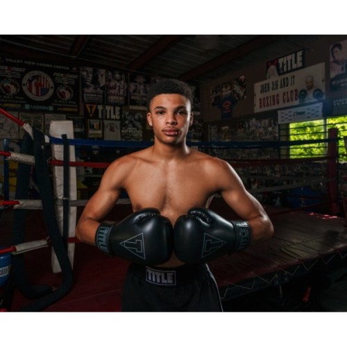 Боксерські рукавички Title Boxing Vegan Gloves Black 14 oz (VGFBG 14 oz BK/BK)