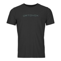 Футболка Ortovox 150 Cool Brand Ts Mns black raven - S - чорний (025.001.1213)