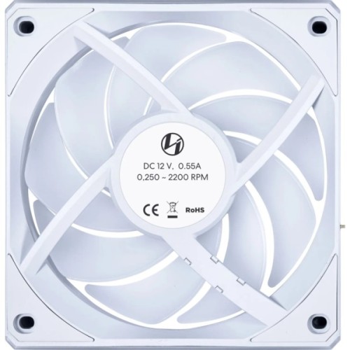 Кулер до корпусу Lian Li Uni Fan CL WIRELESS 120-3, White (G99.12CL1W3W.00)
