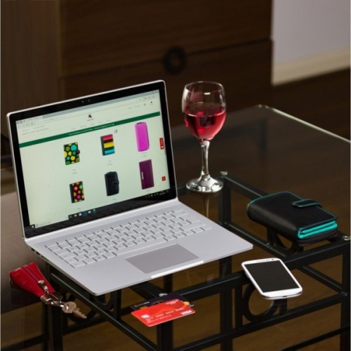 Гаманець Visconti CD22 Ruby Black Aqua (CD22 BLK/AQUA)