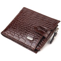 Гаманець Canpellini З натуральної шкіри Коричневий (21503)