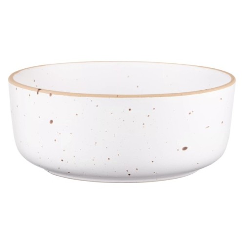 Салатник Ardesto Midori, 700мл, 16см, кераміка, білий (AR0116MW)