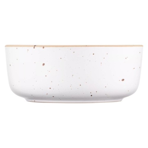 Салатник Ardesto Midori, 700мл, 16см, кераміка, білий (AR0116MW)