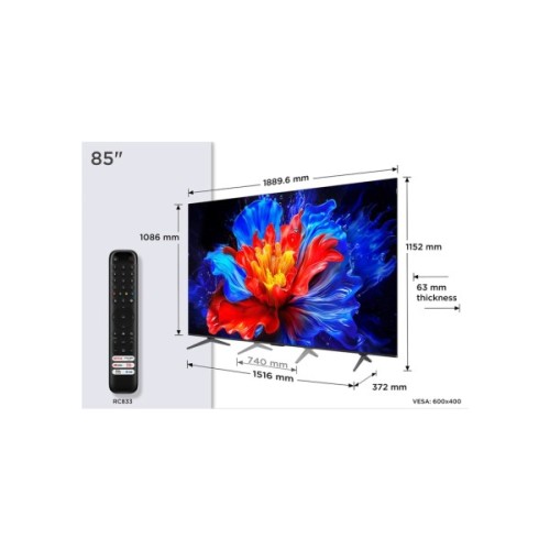 Телевізор TCL 85P8K