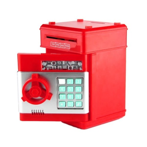 Інтерактивна іграшка UFT сейф-скарбничка музична з електронним купюроприймачем Cashbox Red (UFTCashboxRed)