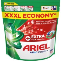 Капсули для прання Ariel Pods+ All-in-1 Extra Stain Removal Екстрасила виведення плям 44 шт. (8700216764940)