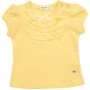 Футболка дитяча Breeze з мереживом (6640-92G-yellow)