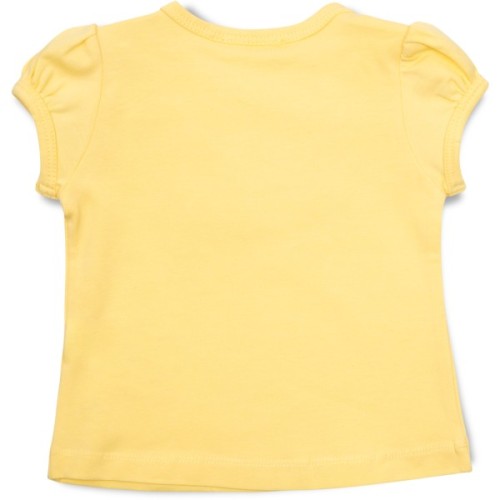 Футболка дитяча Breeze з мереживом (6640-92G-yellow)