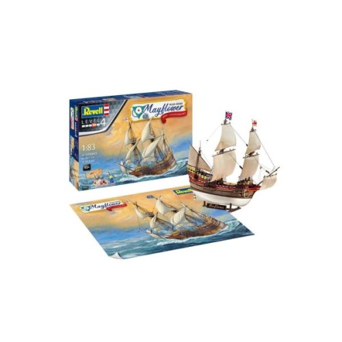 Збірна модель Revell набір Корабель Mayflower рівень 4, 1:83 (RVL-05684)