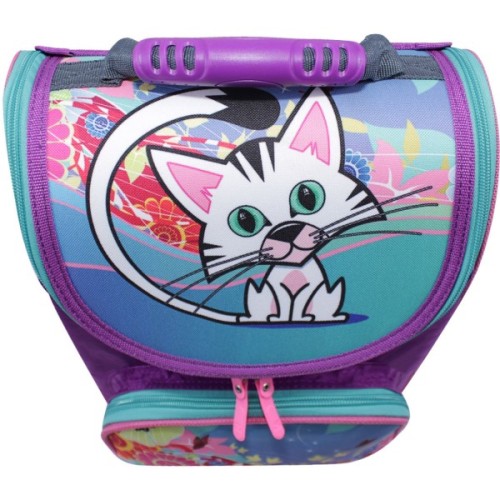 Портфель Bagland з ліхтариками Успіх 12 л. фіолетовий 502 (00551703) (80217040)