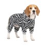 Комбінезон для тварин WAUDOG Clothes "Зебра" софтшелл M45 (309-0055)