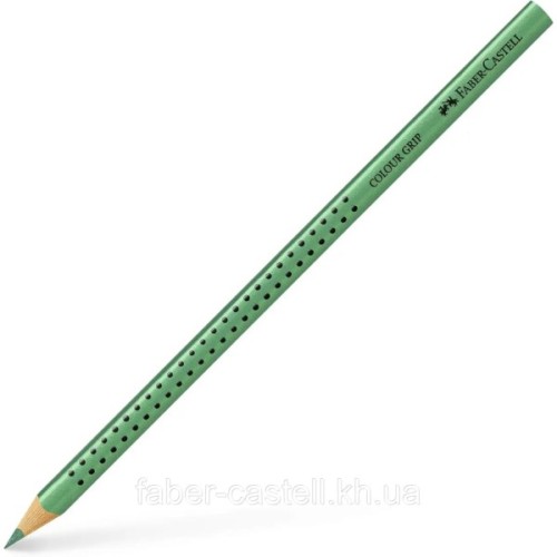 Олівці кольорові Faber-Castell Grip акварельні/3 металік 10 кольорів (201545) (32479)