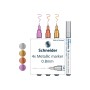 Набір маркерів Schneider металік Paint-It 0,8 мм 4 шт (ML01011501)