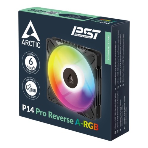 Кулер до корпусу Arctic P14 PRO REVERSE A-RG (ACFAN00327A)