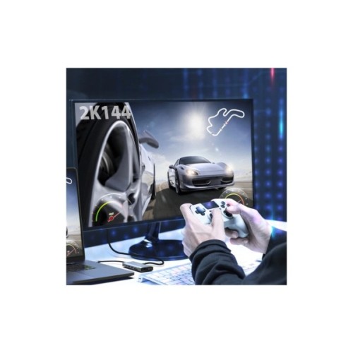 Концентратор J5create USB-C 9-in-1 2xUSB 3.2 + 2xUSB-C PD + 2xHDMI 4K + DisplayPort + SD/TF + RJ45 1000Mbps gray (JCD397-N)