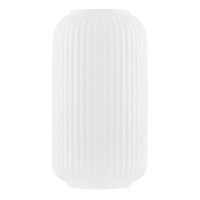 Ваза Ardesto Imola, 14х26см, порцеляна, білий (AR3820W)