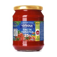 Соус Чумак Томатна паста 25% 485 г с/б (4823096008189)
