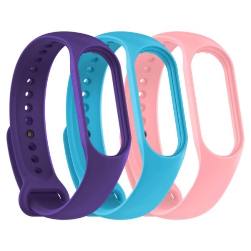 Ремінець до фітнес браслета Armorstandart комплект 3шт Xiaomi Mi Band 4/3 Crush (ARM87028)