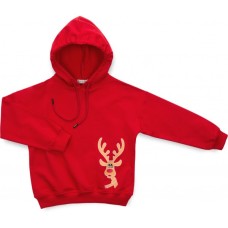 Кофта дитяча Toontoy худі з оленем (22161-116-red)