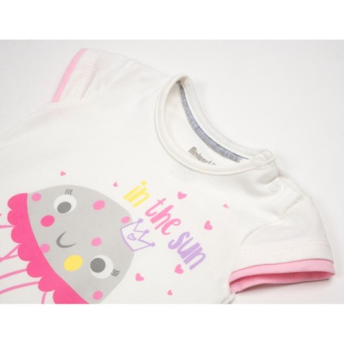 Набір дитячого одягу Miniworld з медузкою (14365-74G-gray)