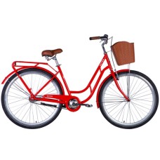 Велосипед Dorozhnik 28" RETRO Velosteel рама-19" ST 2026 помаранчевий (OPS-D-28-548)